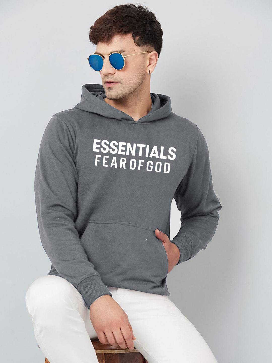 Essence Fleece Hoodie - Grey - wearup.store