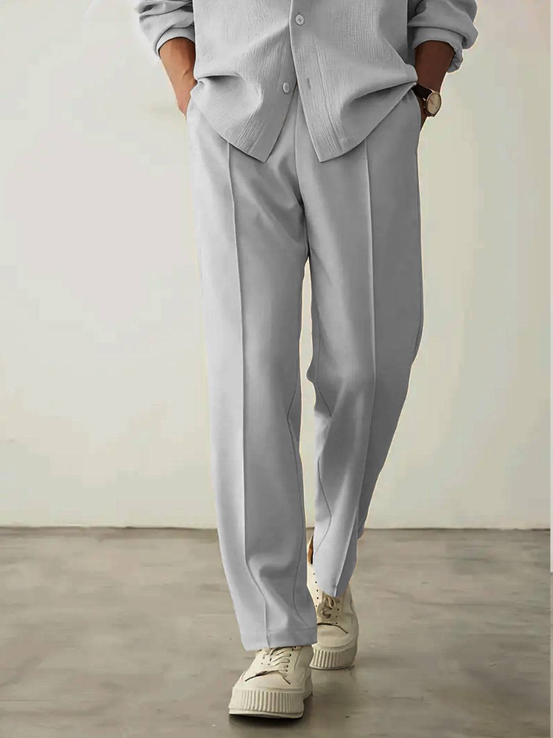 Imported Oversized Joggers - Grey - wearup.store